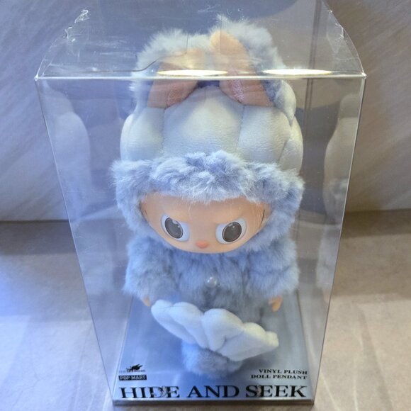 Popmart Labubu Hide and Seek Merbubu Plush Pendant Singapore Exclusive Authentic - Picture 2 of 3